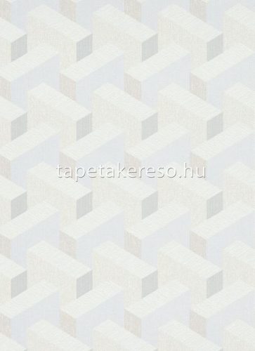 Erismann Collage habos, vlies anyagú beige, szürke színű 3d, geometriai modern tapéta
