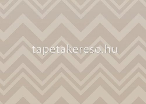 Jannelli & Volpi Missioni Home Wallcoverings 04 vlies, vinyl anyagú barna, beige színű színátmenetes, chevron, struktúrált modern poszter