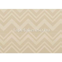  Jannelli & Volpi Missioni Home Wallcoverings 04 vlies, vinyl anyagú barna, beige színű színátmenetes, chevron, struktúrált modern poszter