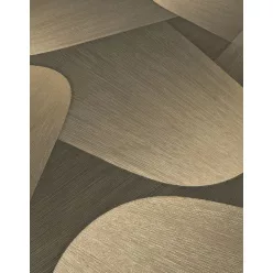  Erismann  Elysium vinyl, vlies anyagú, szürke, arany színű, 3d, geometriai, Modern tapéta
