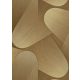 Erismann  Elysium vinyl, vlies anyagú, barna, arany, fémes színű, 3d, geometriai, Modern tapéta