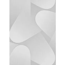   Erismann  Elysium vinyl, vlies anyagú, fehér, szürke, csillámos színű, 3d, geometriai, Modern tapéta