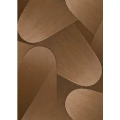   Erismann  Elysium vinyl, vlies anyagú, barna, bronz, fémes színű, 3d, geometriai, Modern tapéta