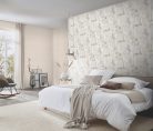 Erismann Gentle vlies, vinyl anyagú fehér, szürke, beige színű geometriai Modern tapéta