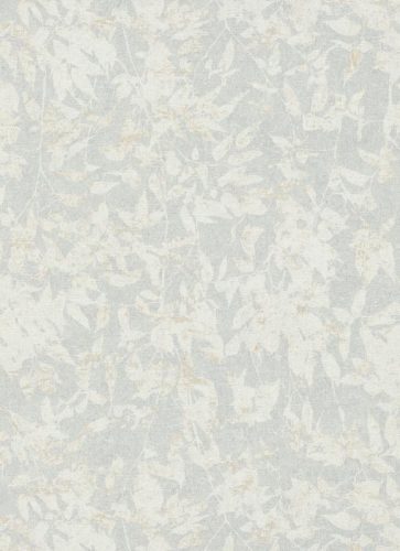 Erismann Gentle vlies, vinyl anyagú szürke, beige, fehér színű leveles Modern tapéta