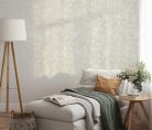 Erismann Gentle vlies, vinyl anyagú szürke, beige, fehér színű leveles Modern tapéta