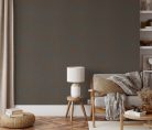 Erismann Gentle vlies, vinyl anyagú szürke, barna  színű leveles Modern tapéta