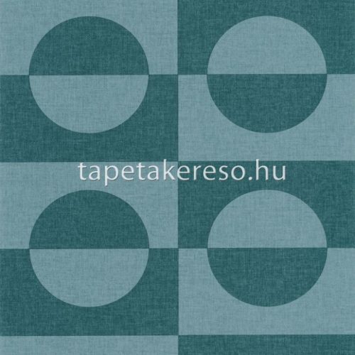 Caselio XXL vlies, vinyl anyagú zöld színű geometriai modern tapéta