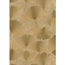   Erismann  Elysium vinyl, vlies anyagú, barna, bronz, fémes színű, leveles, Modern tapéta