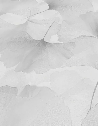 Erismann  Elysium vinyl, vlies anyagú, fehér, szürke, csillámos színű, leveles, Modern tapéta