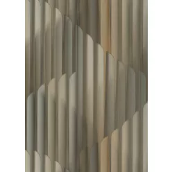   Erismann  Elysium vinyl, vlies anyagú, szürke, beige, arany, fémes színű, geometriai, Modern tapéta