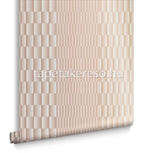 Graham & Brown Balance vlies anyagú rosegold színű geometriai, vonalas modern tapéta
