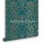 Graham & Brown Imperial vlies anyagú türkiz, bronz színű art deco klasszikus tapéta