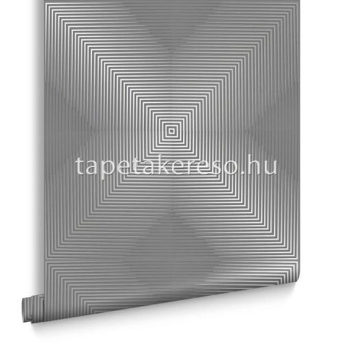 Graham & Brown Balance vlies anyagú szürke, ezüst színű geometriai modern tapéta