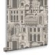 Graham & Brown Curiosity vlies anyagú beige, barna színű épület romantikus tapéta