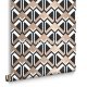 Graham & Brown Balance vlies anyagú fekete, fehér, rosegold színű geometriai modern tapéta