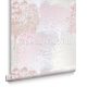Graham & Brown Floriculture vlies anyagú szürke, rózsaszín, rosegold, gyöngyház színű fás modern tapéta