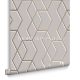 Graham & Brown Balance vlies anyagú beige, arany, fehér színű geometriai modern tapéta