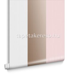   Graham & Brown Established vlies anyagú rózsaszín, szürke, rosegold színű csíkos klasszikus tapéta