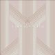 Graham Oblique vlies anyagú rózsaszín, rosegold, beige színű geometriai modern tapéta