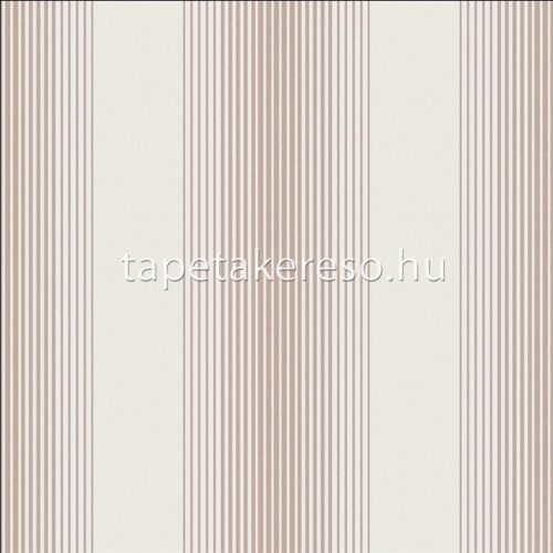 Graham Oblique vlies anyagú fehér, rosegold színű csíkos modern tapéta