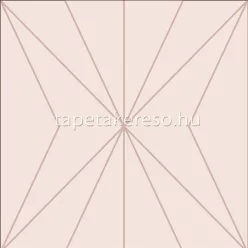   Graham Oblique vlies anyagú rózsaszín, rosegold színű geometriai modern tapéta