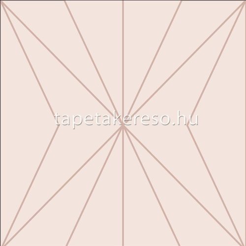 Graham Oblique vlies anyagú rózsaszín, rosegold színű geometriai modern tapéta