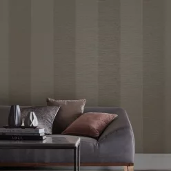   Graham Oblique vlies anyagú szürke, mályva, rosegold színű csíkos modern tapéta