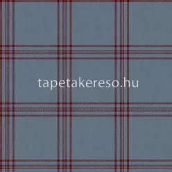   Cristiana Masi Hashtag vlies anyagú kék, bordó színű kockás, textilhatású ifjúsági tapéta