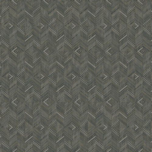 Adawall Beta vlies, vinyl anyagú kék, barna színű geometriai, vonalas modern tapéta