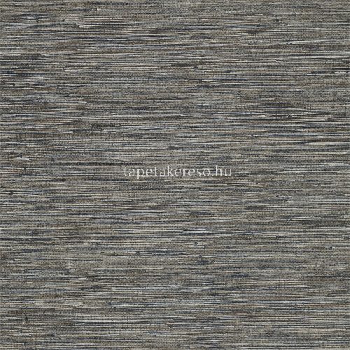 Harlequin Anthology 01 papír, vinyl anyagú szürke, barna, fehér színű csíkos, szövethatású modern tapéta