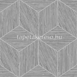   Graham & Brown Genesis vlies anyagú szürke, fehér színű geometriai modern tapéta