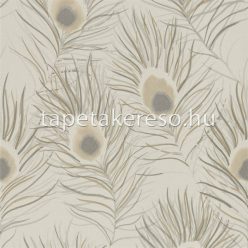   Harlequin Paloma vlies anyagú barna, beige, szürke színű madártollas modern tapéta