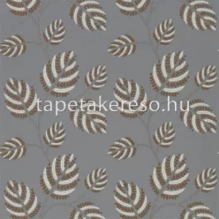   Harlequin Paloma vlies anyagú szürke, arany, csillámos színű virágos modern tapéta