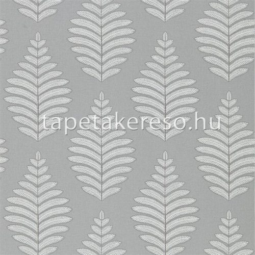 Harlequin Paloma vlies anyagú fehér, szürke színű leveles modern tapéta