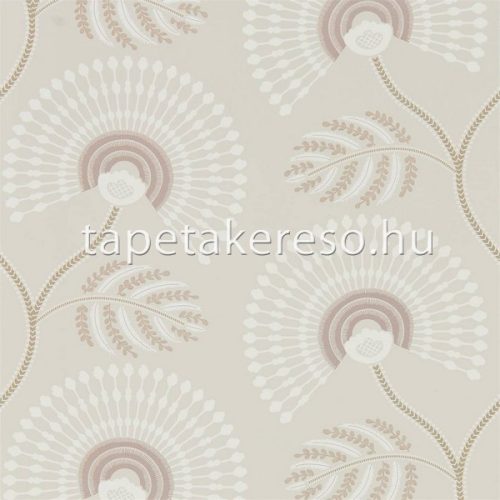 Harlequin Paloma vlies anyagú szürke, lila, mályva színű virágos modern tapéta