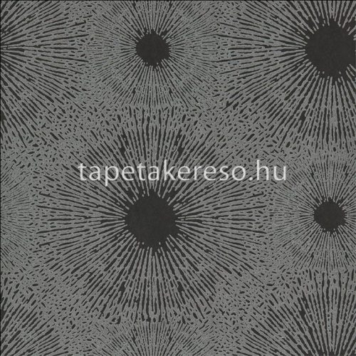 Harlequin Anthology 6 vlies anyagú fekete, ezüst, csillámos színű körös, absztrakt modern tapéta