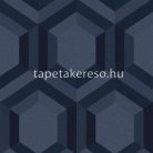 Graham & Brown Pioneer vlies anyagú kék színű geometriai modern tapéta