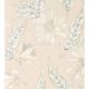 Harlequin Mirador vlies anyagú beige, fehér, türkiz, gyöngyház színű virágos modern tapéta