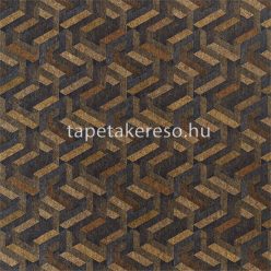   Harlequin Anthology 7 vlies anyagú barna, lila, fekete színű 3d, geometriai modern tapéta