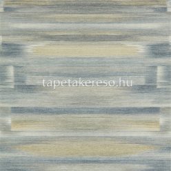   Harlequin Anthology 7 papír, vinyl anyagú arany, kék, beige színű textilhatású, csíkos modern tapéta