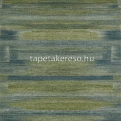   Harlequin Anthology 7 papír, vinyl anyagú zöld, sárga színű textilhatású, csíkos modern tapéta