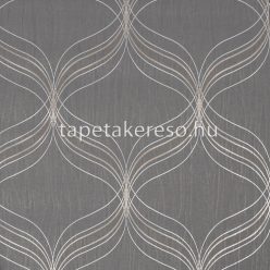   Graham & Brown Opulence vlies, vinyl anyagú szürke, bronz színű hullámos, gyűrt modern tapéta