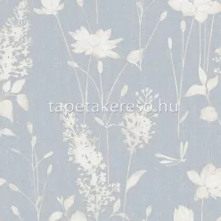   Graham & Brown Laura Ashley vol.1 vlies anyagú kék, fehér színű növényes romantikus tapéta