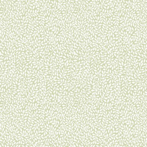 Graham & Brown Laura Ashley vol.1 vlies anyagú fehér, zöld színű leveles romantikus tapéta