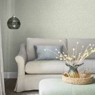 Graham & Brown Laura Ashley vol.1 vlies anyagú fehér, zöld színű leveles romantikus tapéta
