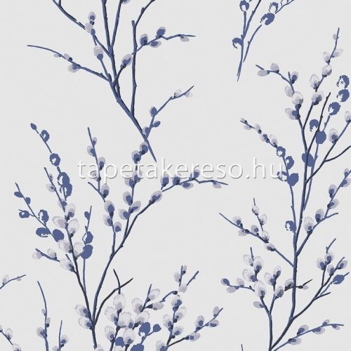 Graham & Brown Laura Ashley vol.1 vlies anyagú fehér, kék, lila színű növényes romantikus tapéta