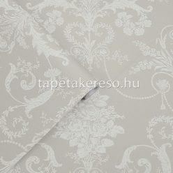   Graham & Brown Laura Ashley vol.1 vlies anyagú szürke, fehér színű indamintás romantikus tapéta