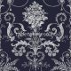 Graham & Brown Laura Ashley vol.1 vlies anyagú kék, fehér színű indamintás romantikus tapéta