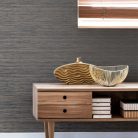 Graham & Brown Opulence vlies, vinyl anyagú szürke, bronz színű vonalas, szövethatású modern tapéta